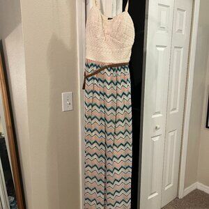 Lily Rose Small Floor Length Summer Dress